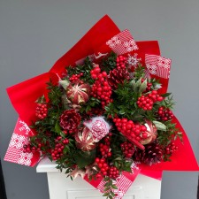 Yeni Yıl için En Şık Çiçek Aranjmanları