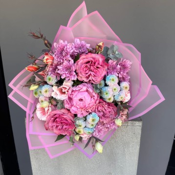 İris Romantique Buket