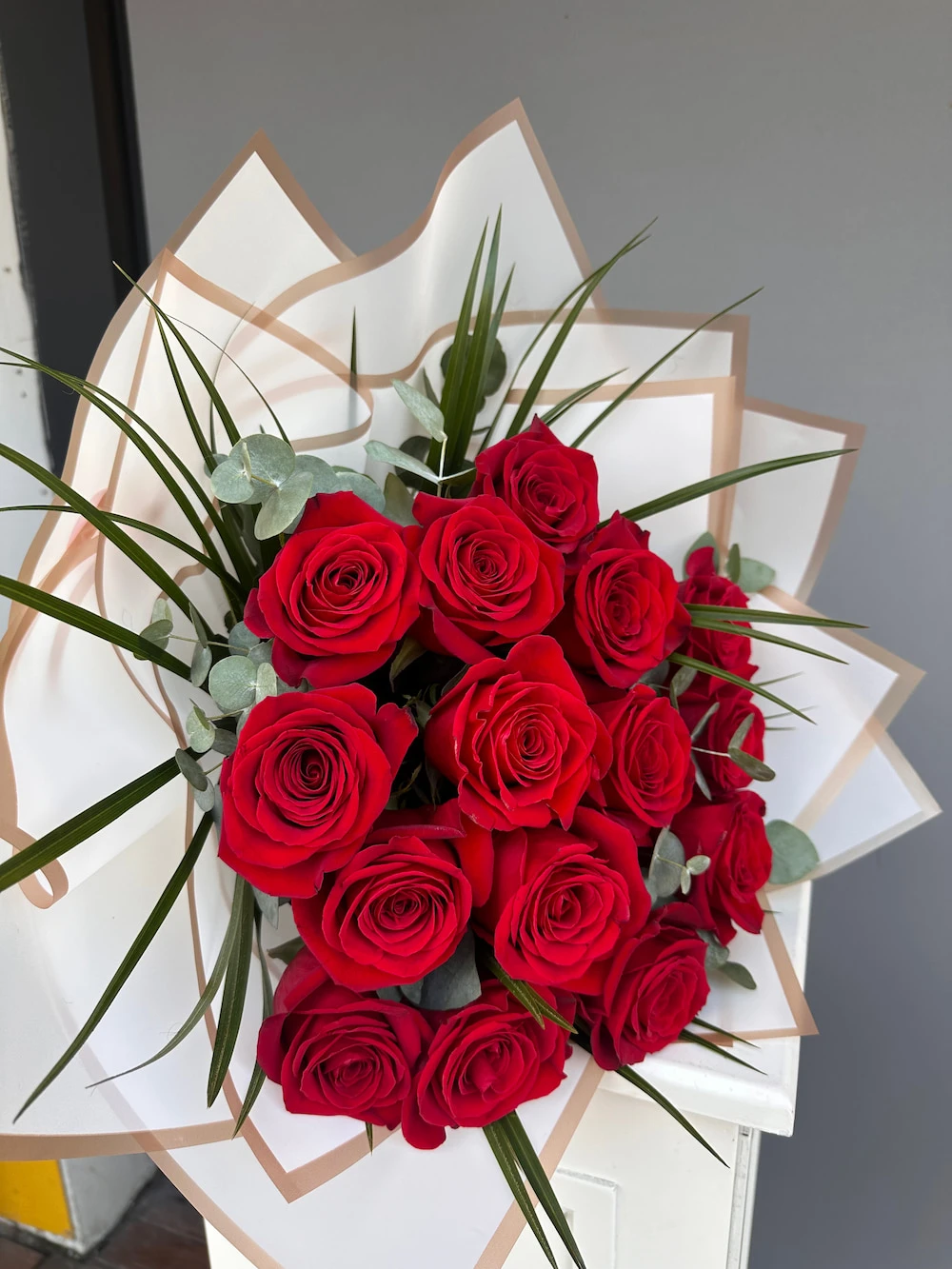 15 Adet Kırmızı gül