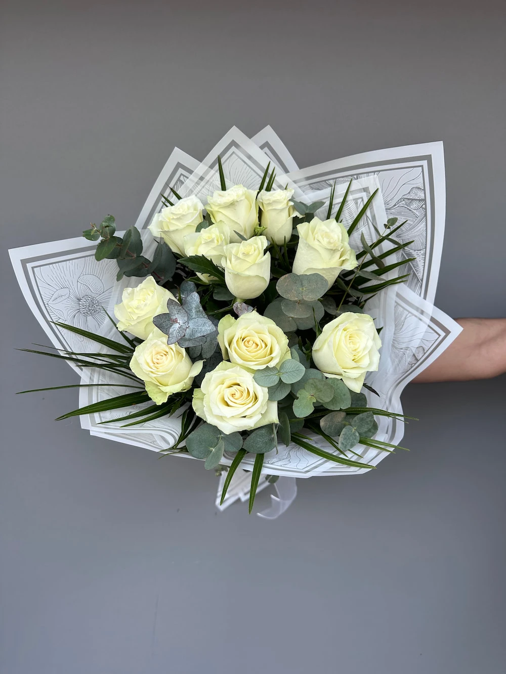 Athena 11 Adet Beyaz Gül