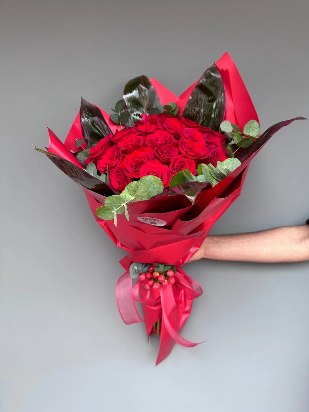 Elegance 26 Adet Kırmızı Gül Buketi