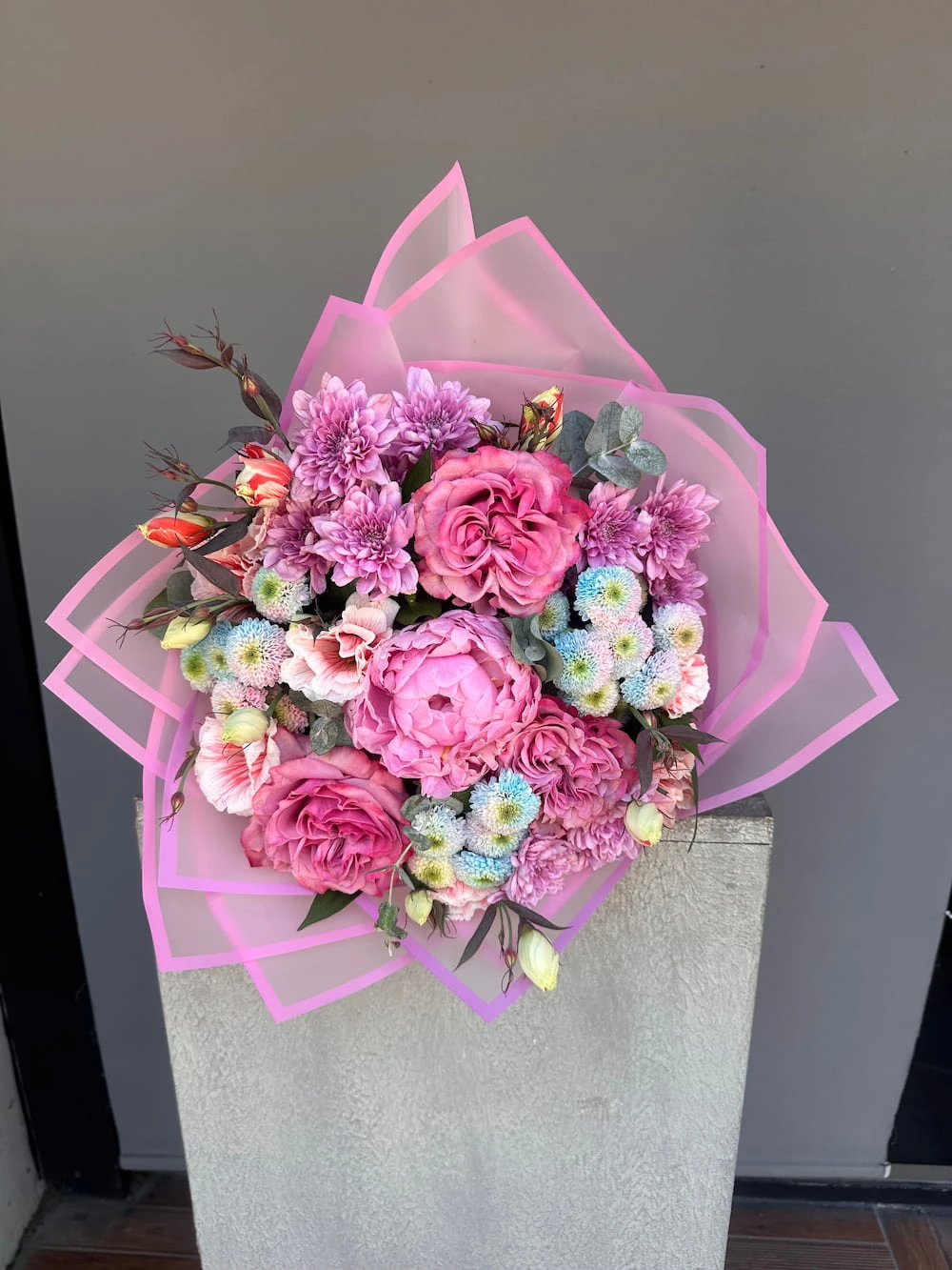 İris Romantique Buket