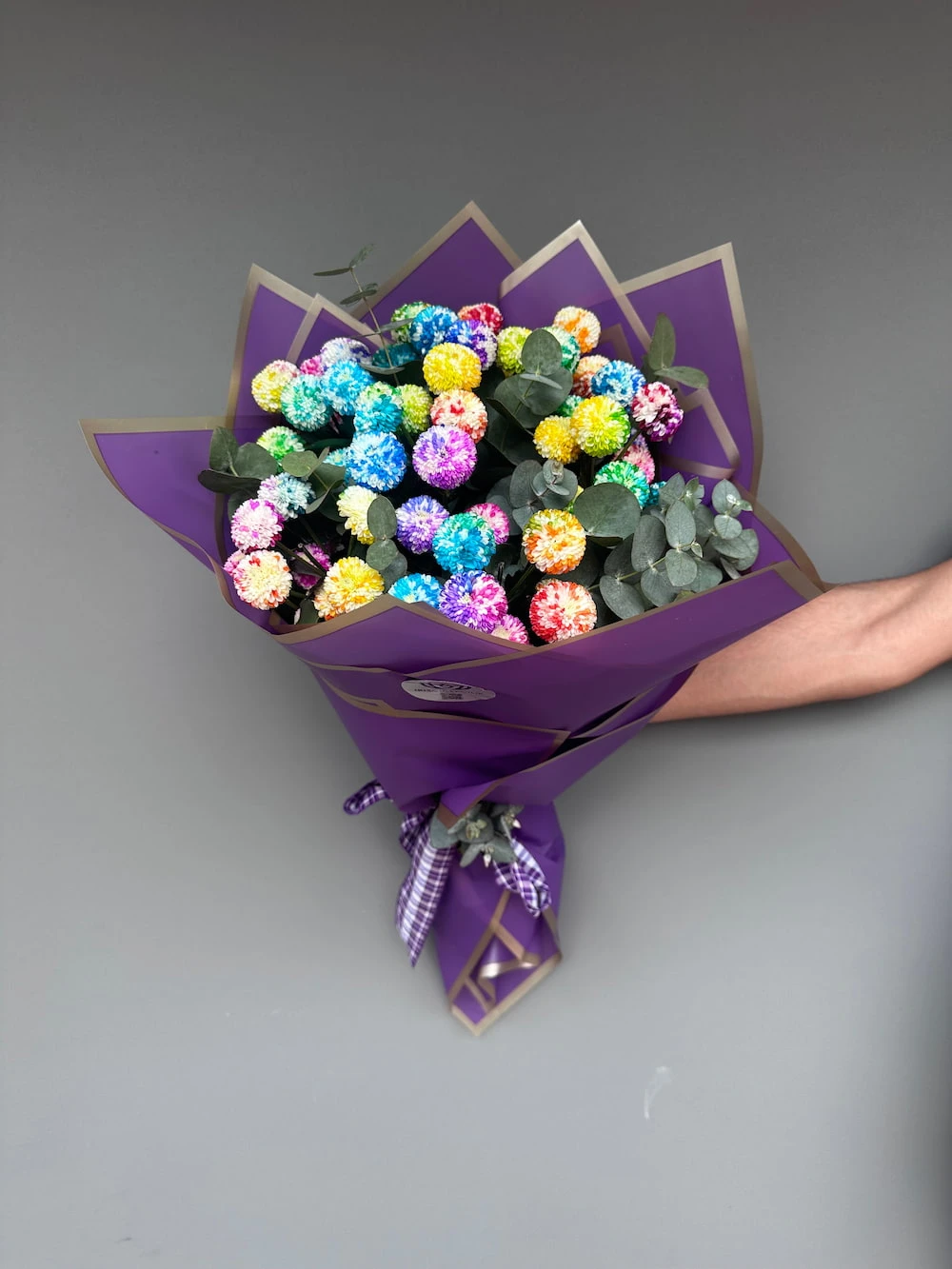 Rainbow Kır Çiçeği Buketi